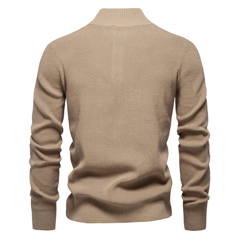 Erik | Elegant men's sweater with button design