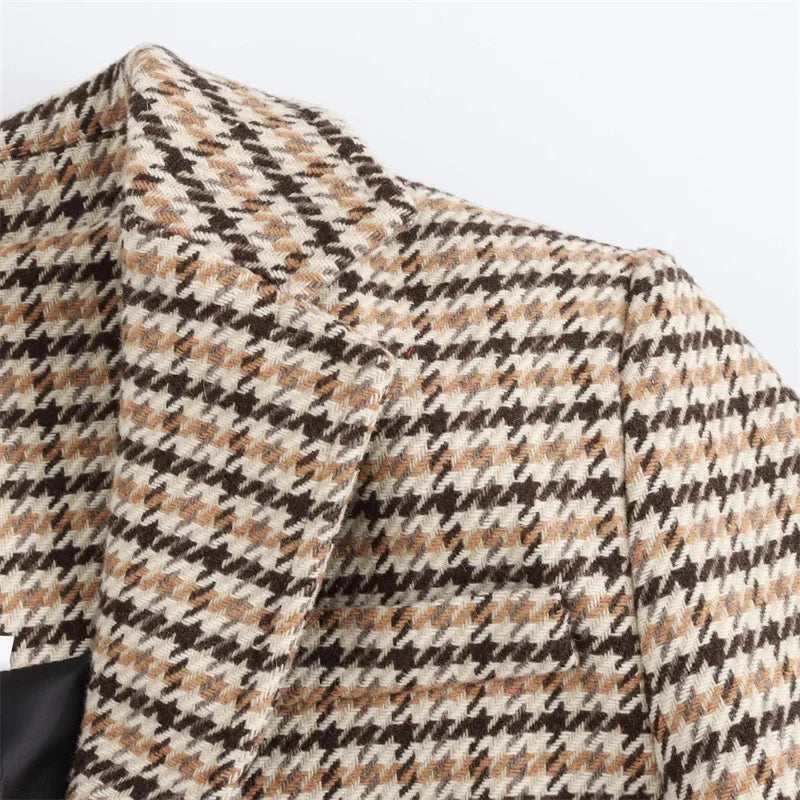 Classic Checkered Coat