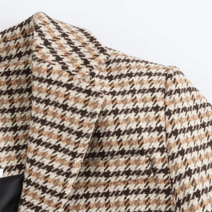 Classic Checkered Coat