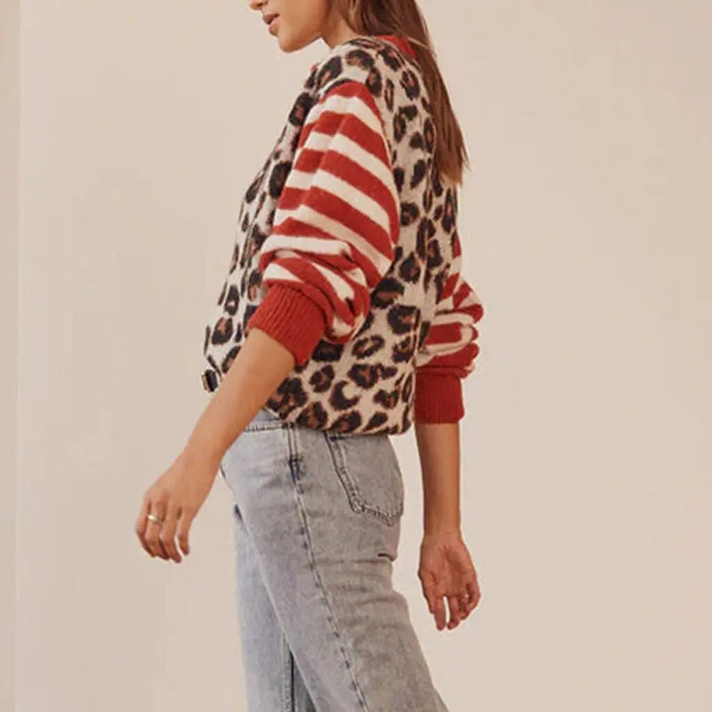Sweater Ferocia Leopard