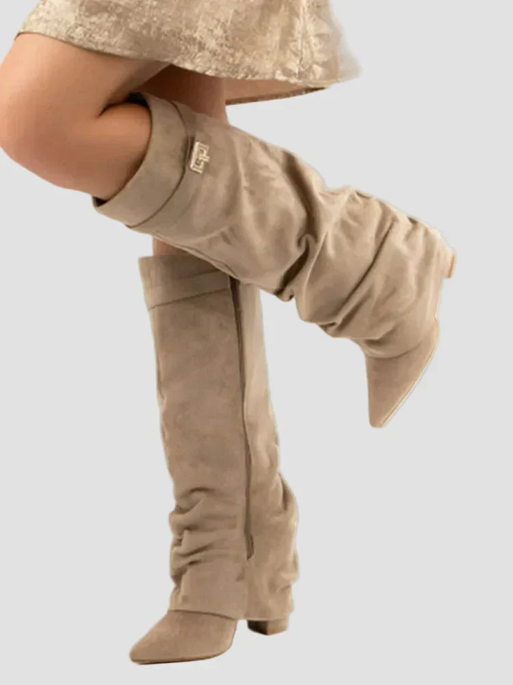 Tall Boots with Elegant Design