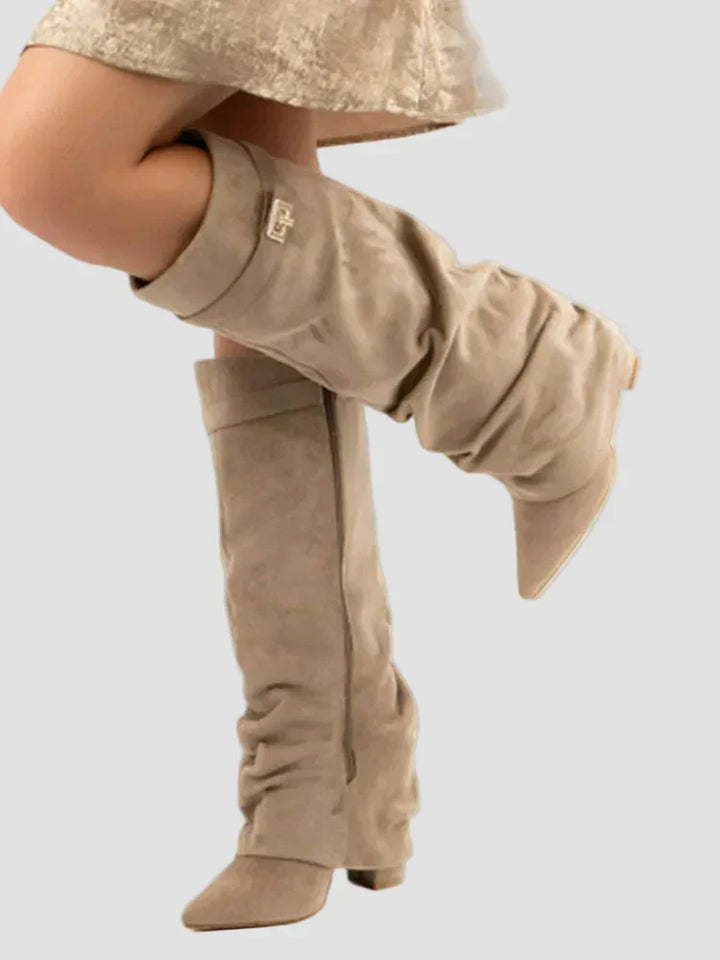 Tall Boots with Elegant Design