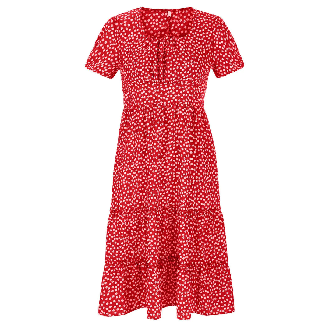 Julia | Midi dress with floral print