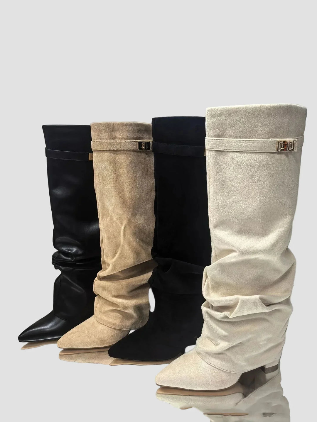 Tall Boots with Elegant Design