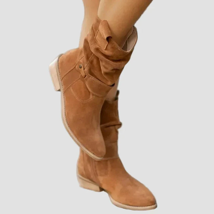 Clíona - Classic Suede Ankle Boots