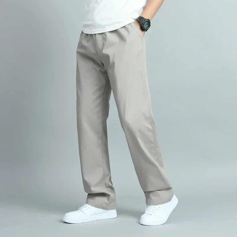 Eoin | Wide-Leg Men's Cotton Pants