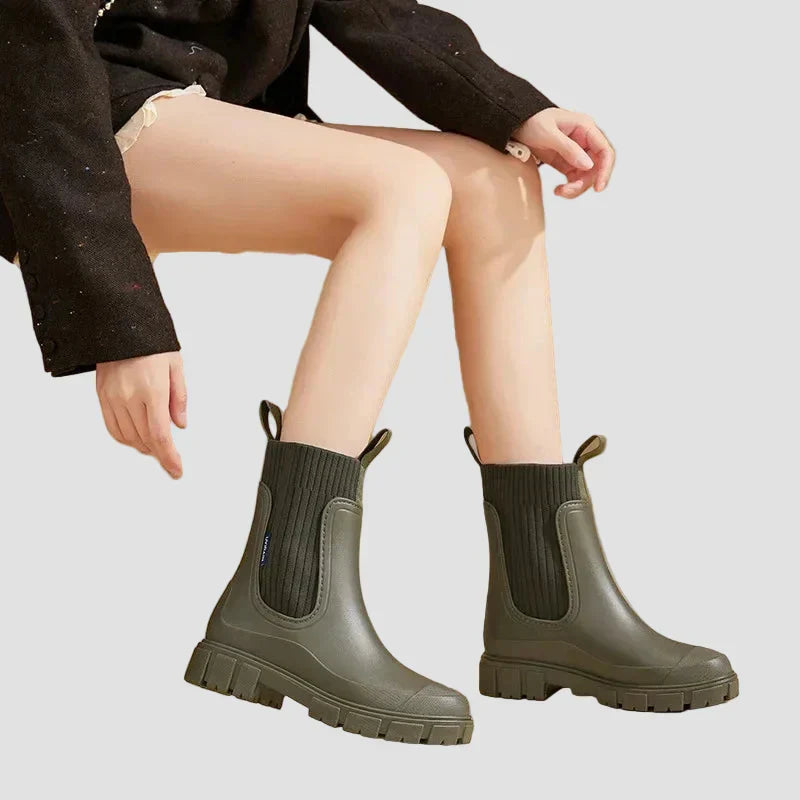 Saoirse - Waterproof Chelsea Ankle Boots