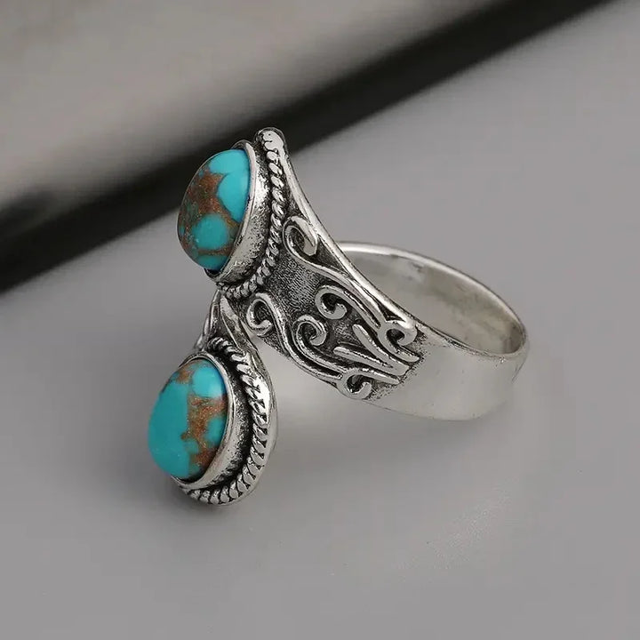 Vintage Ring Elegance Turquoise