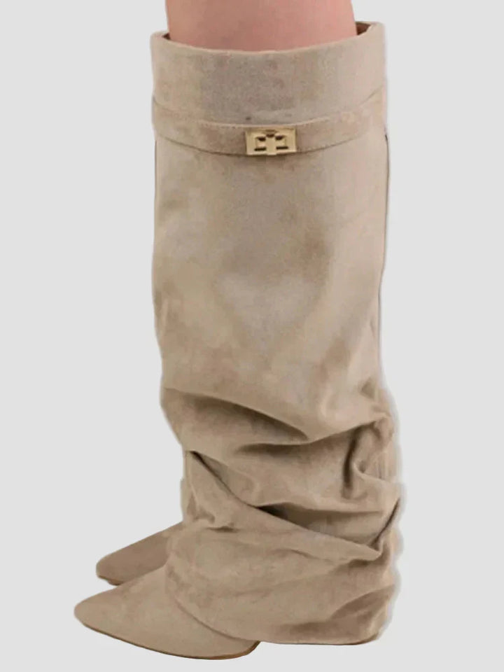Tall Boots with Elegant Design