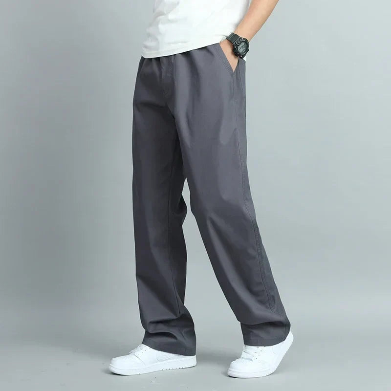 Eoin | Wide-Leg Men's Cotton Pants