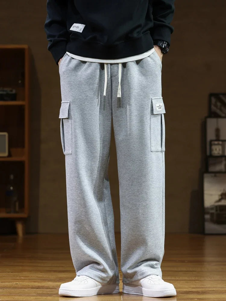 Robert | Fleece Cargo Trousers