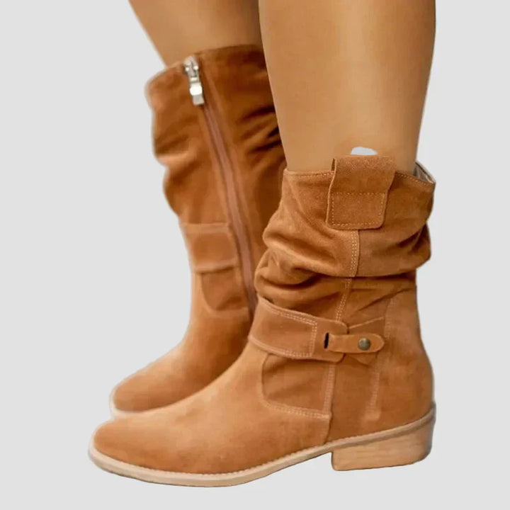 Clíona - Classic Suede Ankle Boots