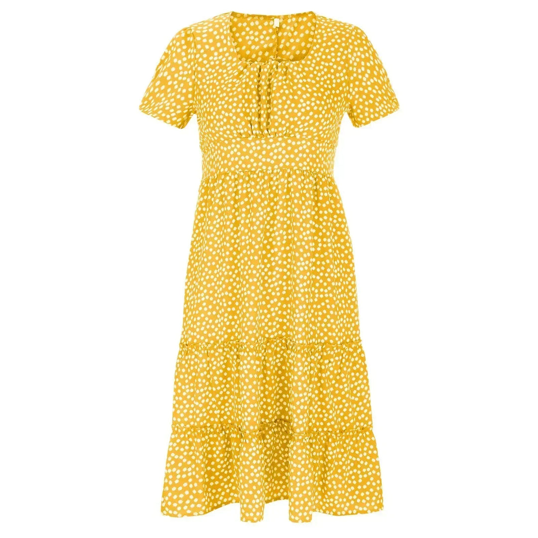 Julia | Midi dress with floral print