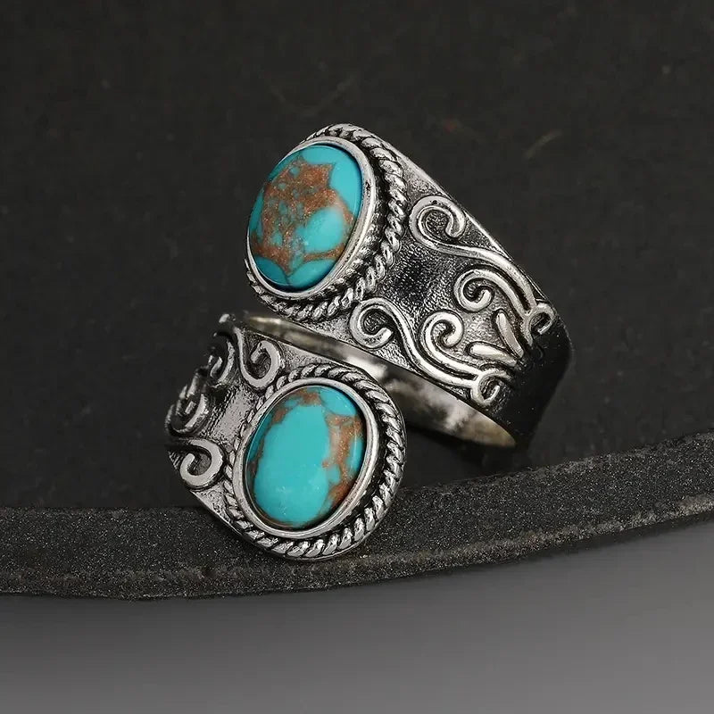 Vintage Ring Elegance Turquoise