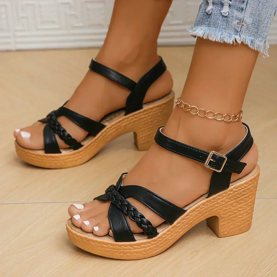 Katja - Heeled Summer Sandals