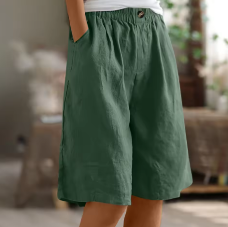 Ilse - Comfortable cotton shorts