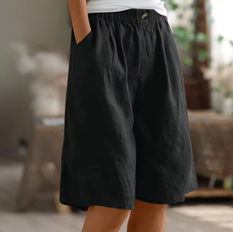 Ilse - Comfortable cotton shorts