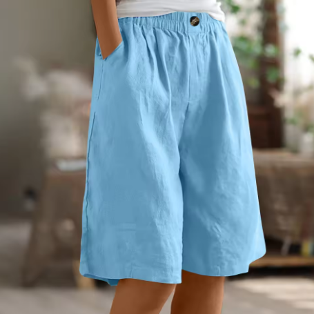 Ilse - Comfortable cotton shorts