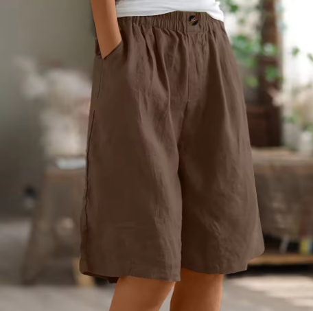 Ilse - Comfortable cotton shorts