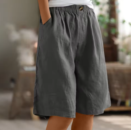 Ilse - Comfortable cotton shorts