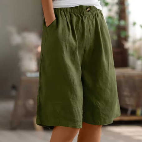 Ilse - Comfortable cotton shorts