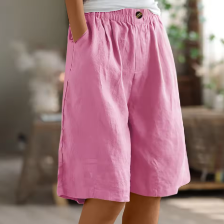 Ilse - Comfortable cotton shorts