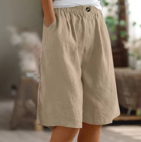 Ilse - Comfortable cotton shorts