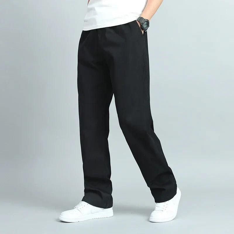 Eoin | Wide-Leg Men's Cotton Pants