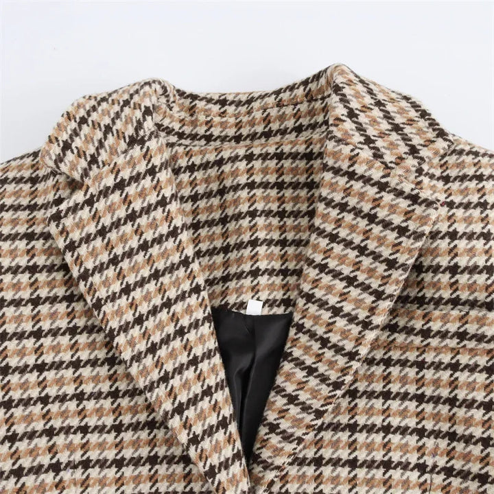 Classic Checkered Coat