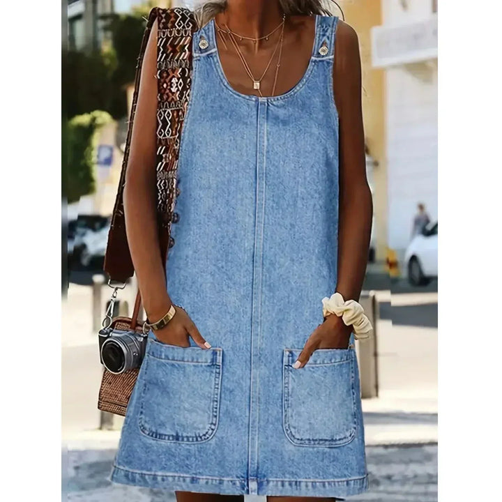 Sanne™ | Comfortable denim dress