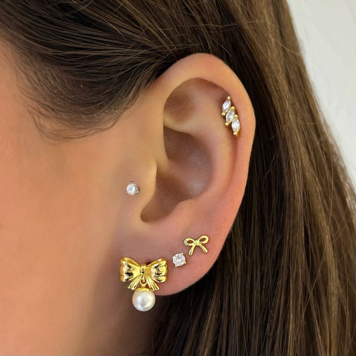 Bow earrings