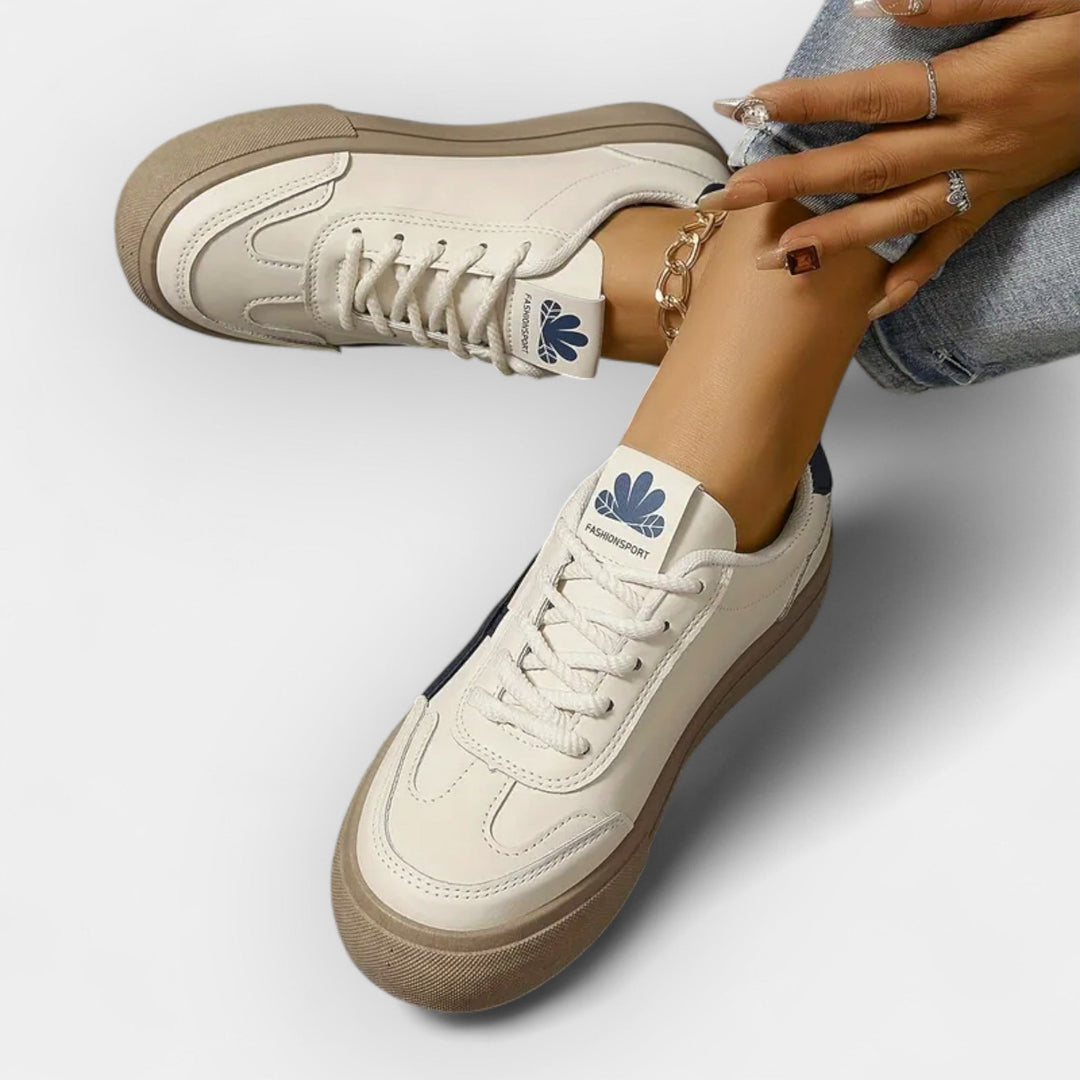 Retro Sneakers with Platform