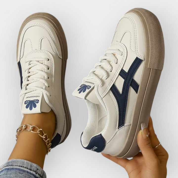 Retro Sneakers with Platform