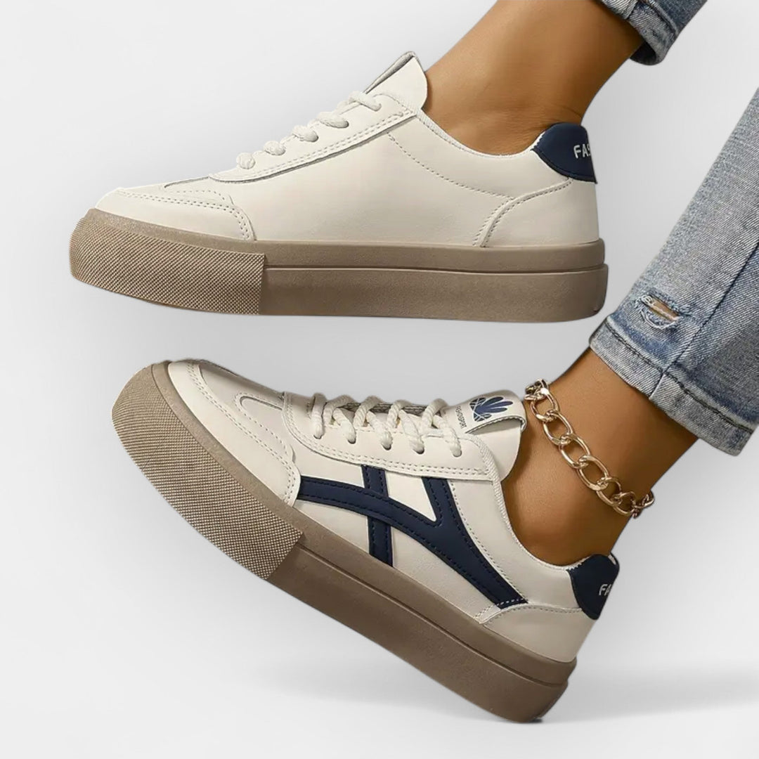 Retro Sneakers with Platform