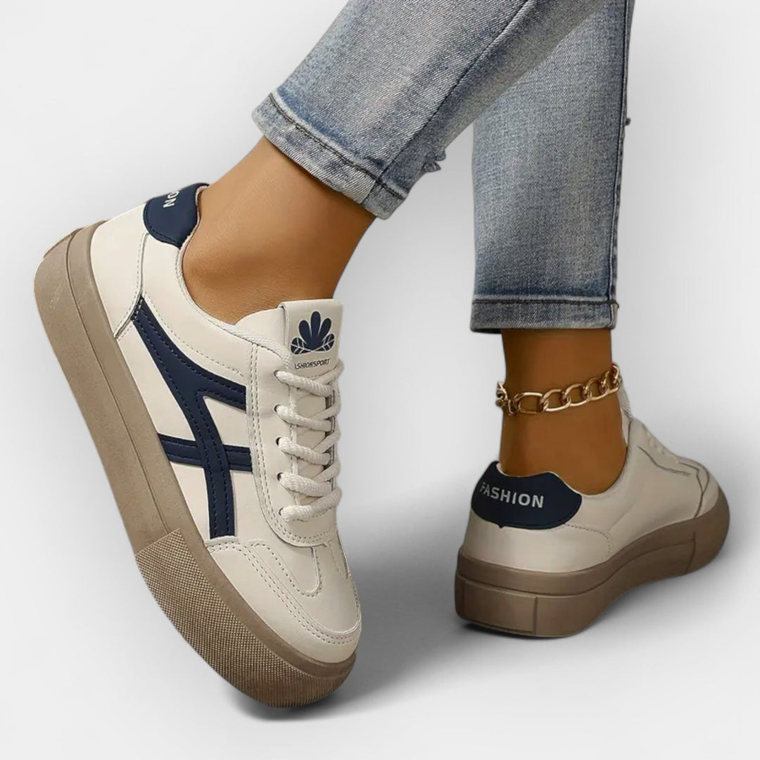 Retro Sneakers with Platform