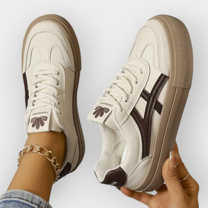 Retro Sneakers with Platform