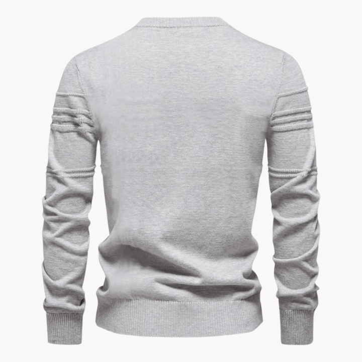 Bjorn | Elegant men's sweater with a checkered design