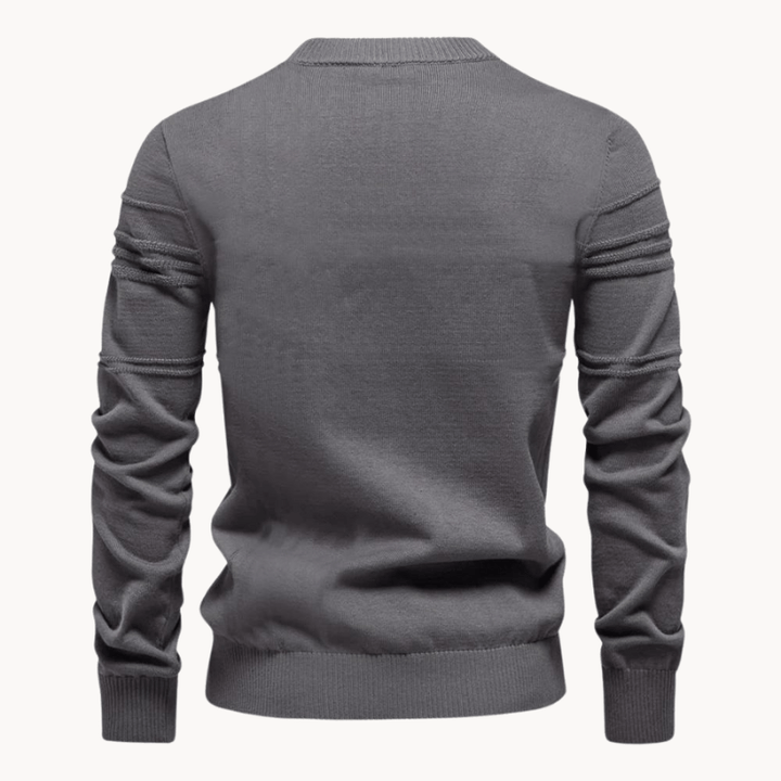 Bjorn | Elegant men's sweater with a checkered design