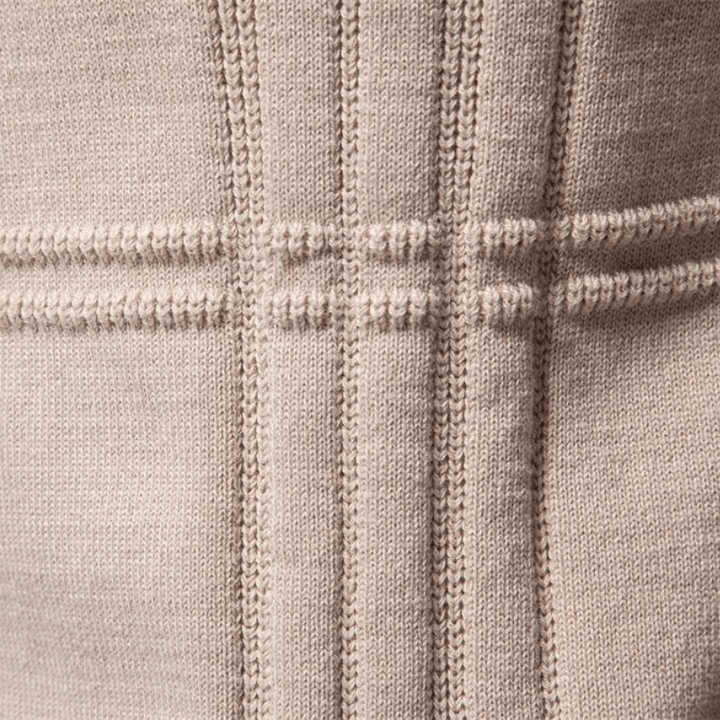 Bjorn | Elegant men's sweater with a checkered design