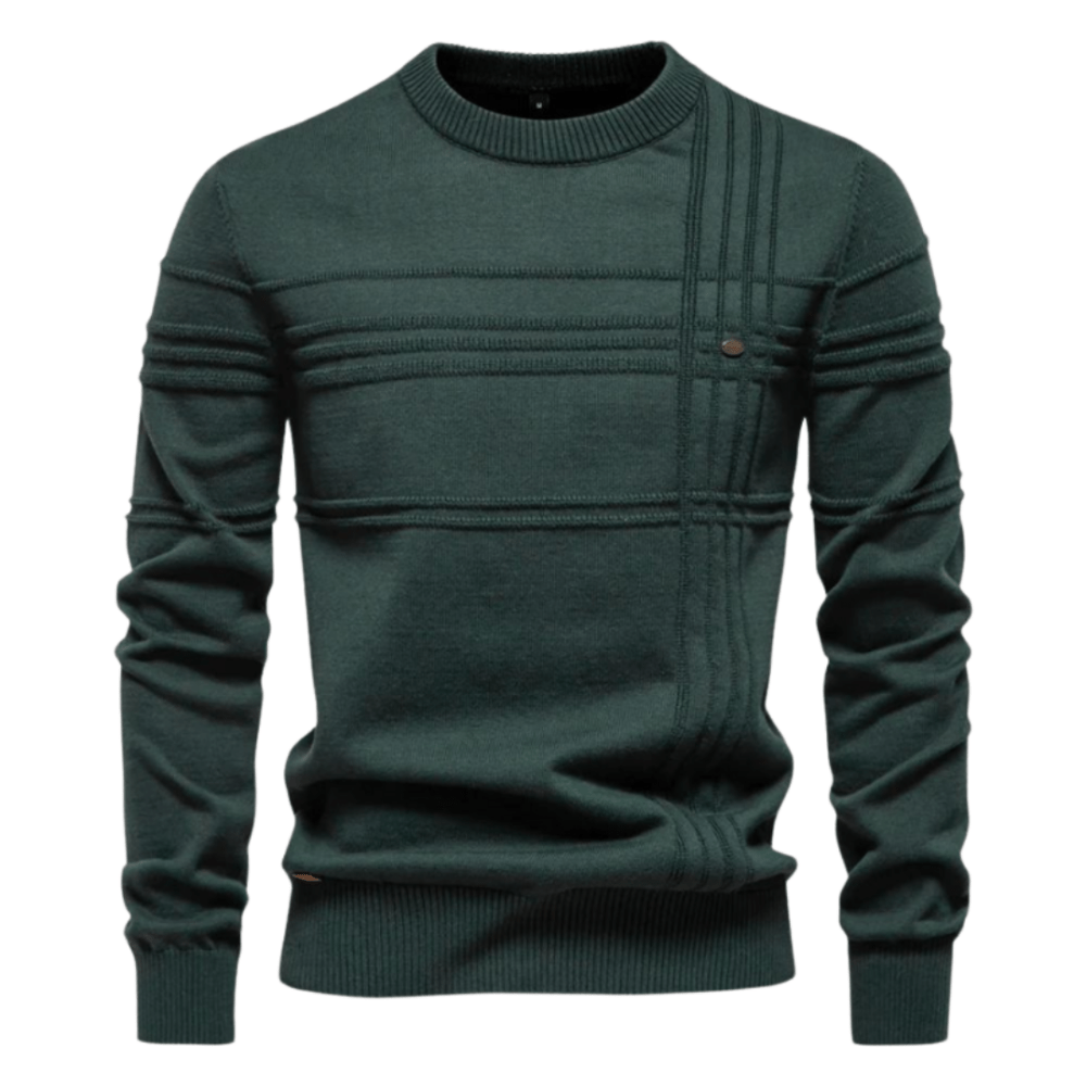 Bjorn | Elegant men's sweater with a checkered design