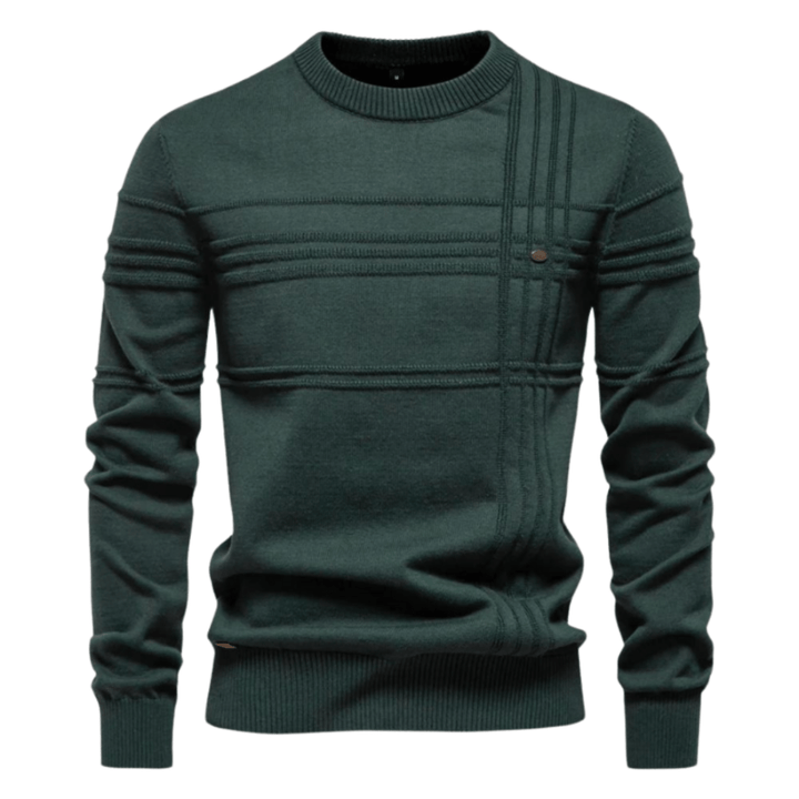 Bjorn | Elegant men's sweater with a checkered design