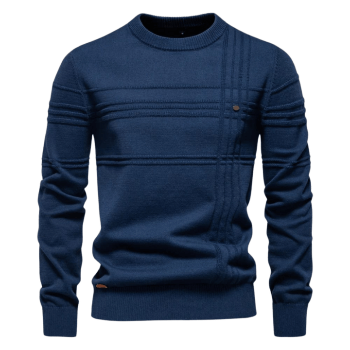 Bjorn | Elegant men's sweater with a checkered design
