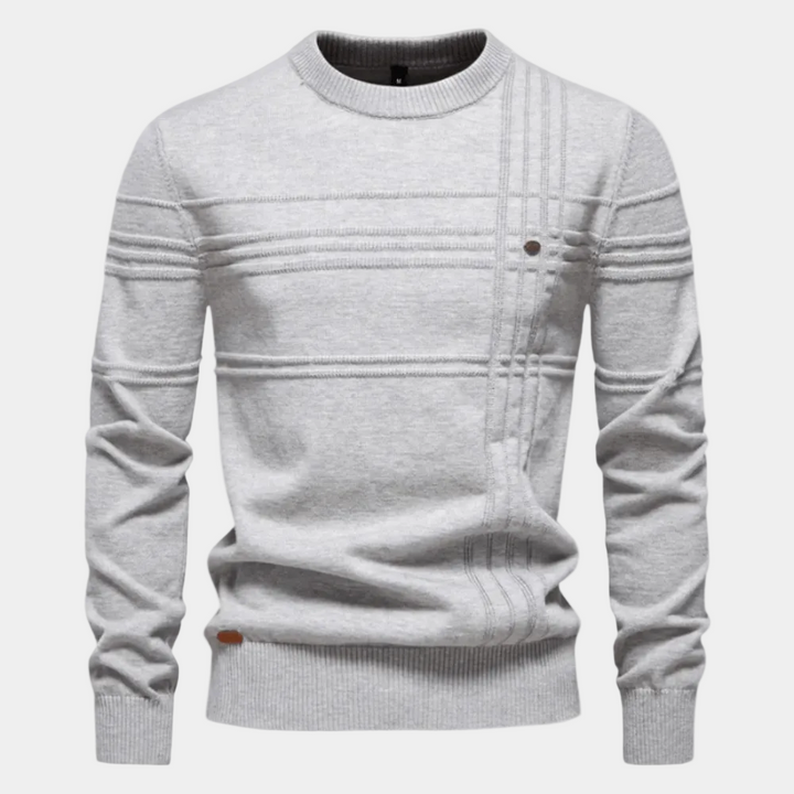 Bjorn | Elegant men's sweater with a checkered design