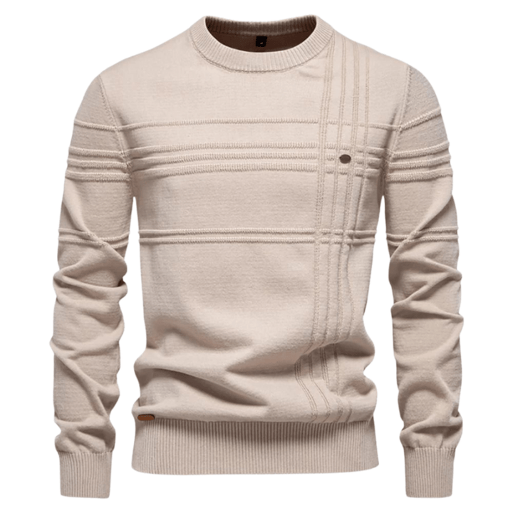 Bjorn | Elegant men's sweater with a checkered design