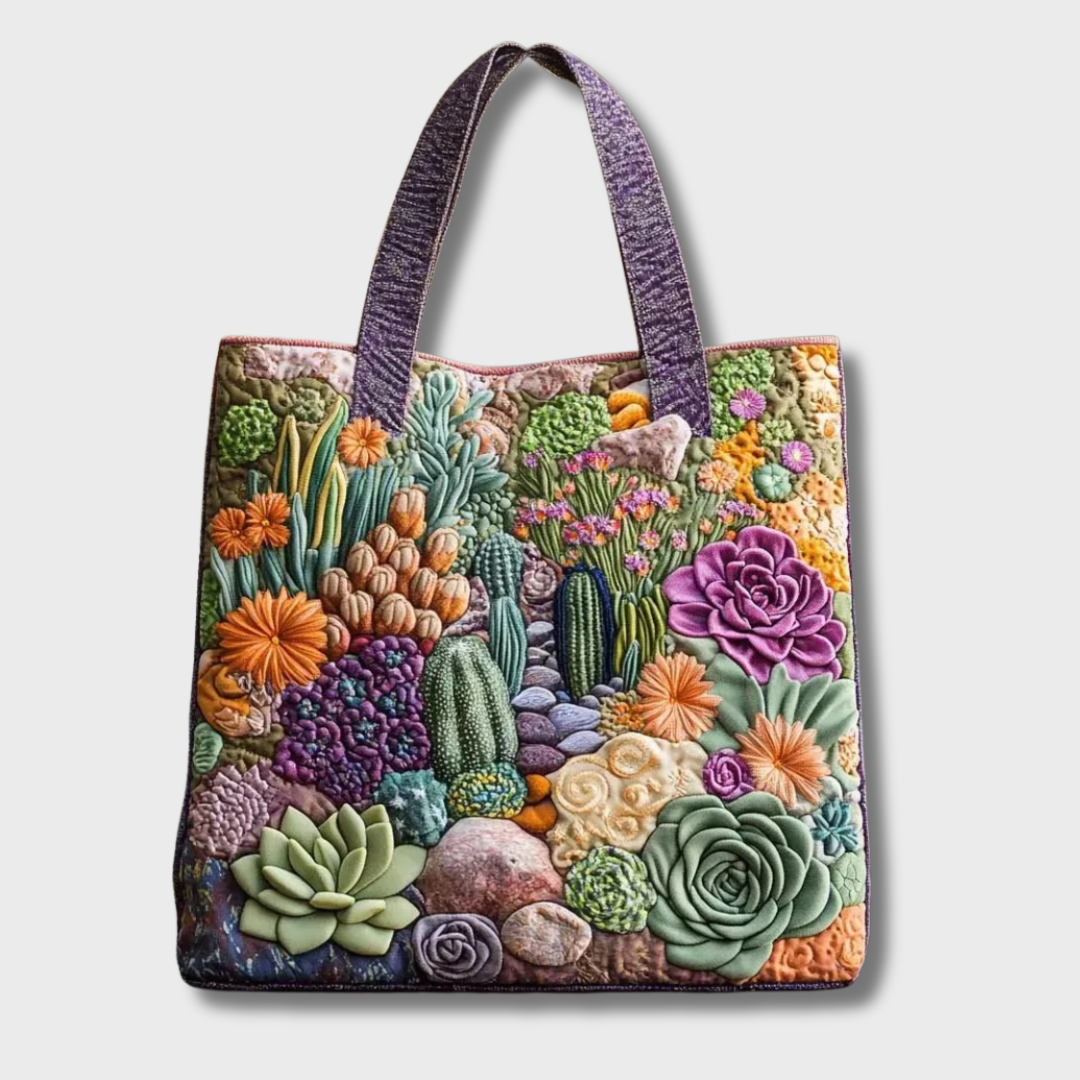 Niamh | Soft Quilted Bag, Handmade