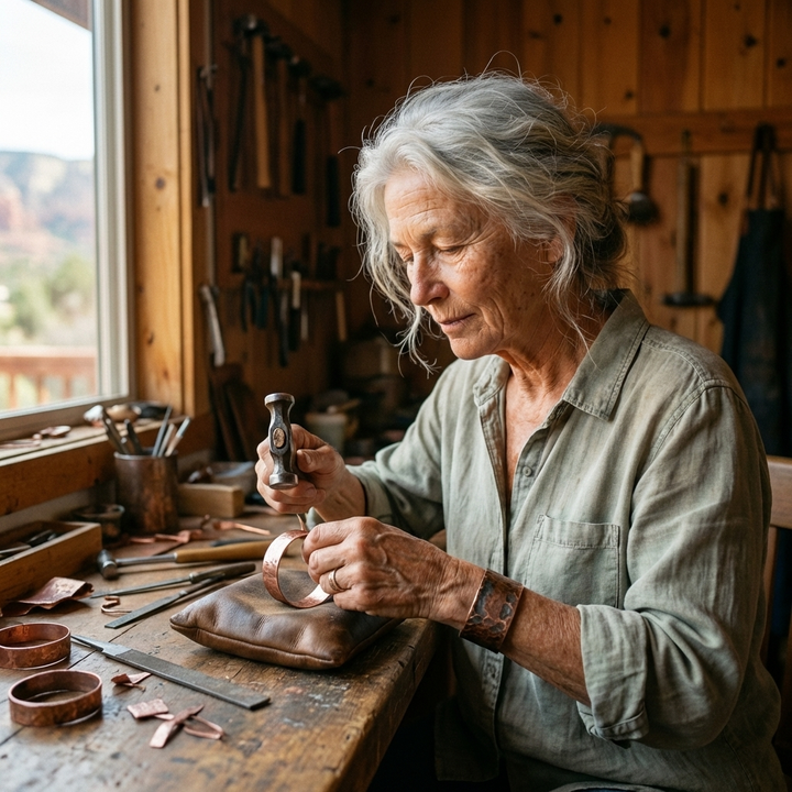 Copper bracelet Alorin's Thorn