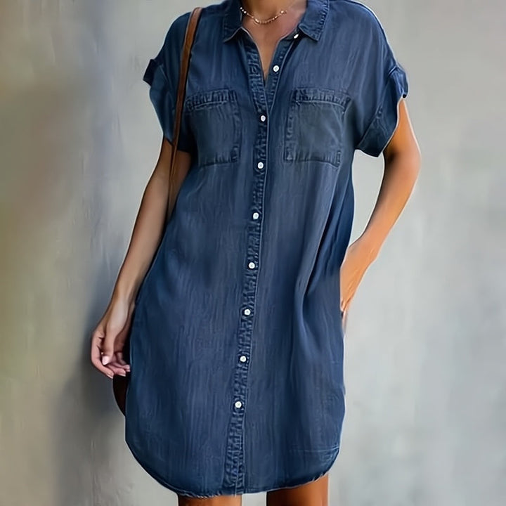Ellen™ | Button-down shirt dress