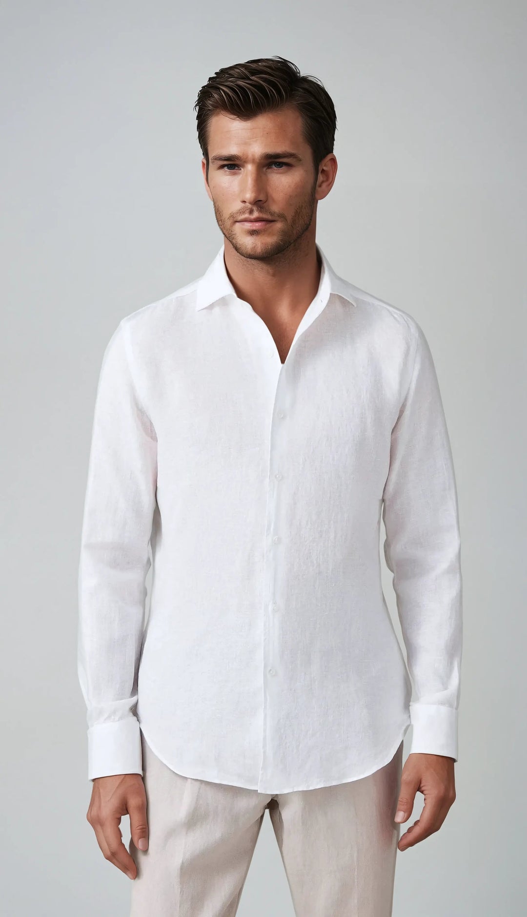 Essential Linen Shirt - White