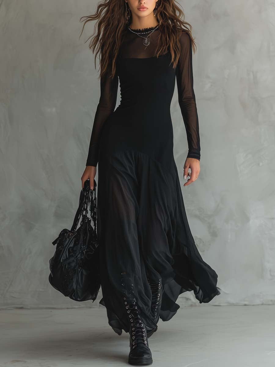 Ciara - Long Dress with Ethereal Charm