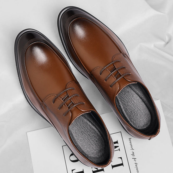 Oisín | Oxford Shoes in Glossy Leather